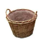 Fireside Wild Willow Small Log Basket With Lining