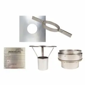 Installation Kit 5 for Flexible Flue Liner - 200mm (8 inch)