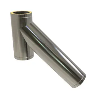 135° Long Tee 150mm (Stainless) KW Pro