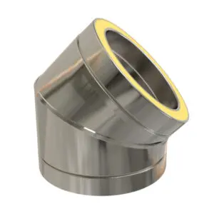 45° Elbow 200mm (Stainless) KW Pro