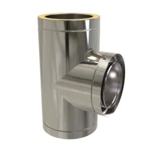 90° Tee 80mm (Stainless) KW Pro