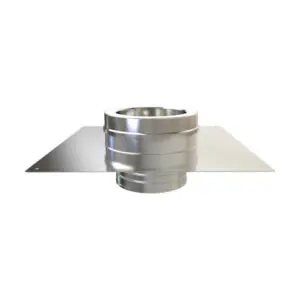 Push Fit Chest Mounting Plate 175mm (Stainless) KW Pro