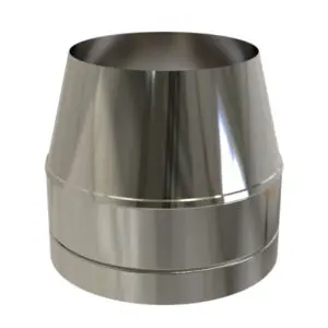 Cone Top Cowl 200mm (Stainless) KW Pro