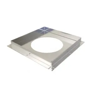Fire Stop Plate for 100mm (Stainless) KW Pro Twin Wall