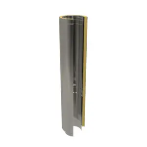 Connecting Pipe 1000mm Starter Length 150mm (Stainless) KW Pro