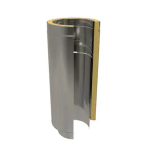 Connecting Pipe 500mm Starter Length 125mm (Stainless) KW Pro