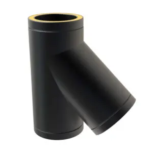 135° Tee 80mm (Black) KW Pro