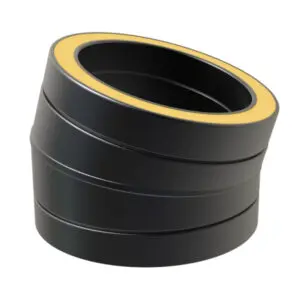 15° Bend 80mm (Black) KW Pro