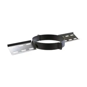 Roof Support Bracket for 125mm (Black) KW Pro Twin Wall
