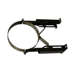 Premium Adjustable Wall Bracket 100-210mm for 125mm (Black) KW Pro Twin Wall