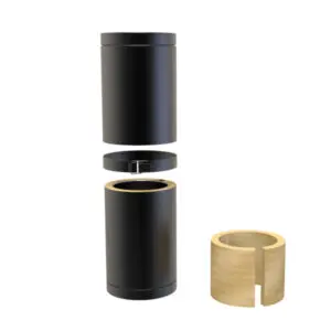 250mm-350mm Adjustable Length 80mm (Black) KW Pro