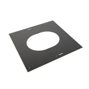 30°-45° Finishing Plate for 80mm (Black) KW Pro Twin Wall