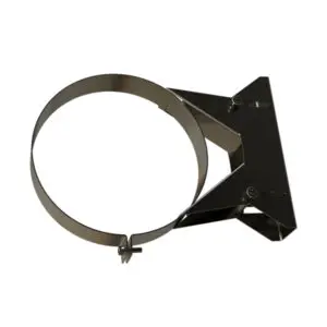 Premium Adjustable Wall Bracket 50-90mm for 125mm (Black) KW Pro Twin Wall