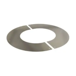 Round 90° Finishing Plate 200mm (Stainless) KW Pro