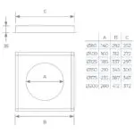 Ventilated Firestop Plate