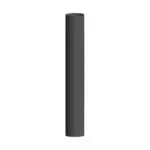 1000mm Starter Pipe With Door - Matt Black 150mm (6 Inch)