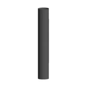 1000mm Starter Pipe With Door - Matt Black 150mm (6 Inch)