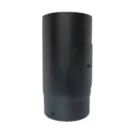 250mm Pipe With Door - Matt Black 150mm (6 Inch)