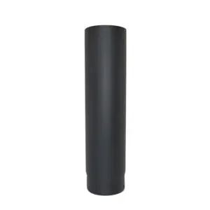 500mm Length Pipe - Matt Black 200mm (8 Inch)