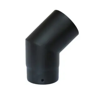 45° Elbow - Matt Black 100mm (4 Inch)