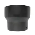 Increasing Adapter - Matt Black 6" (150mm) 7" (175mm)