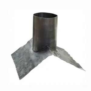 Lead Slate Ridge Flashing Pitch 36-45° - Suitable For 150mm Twin Wall