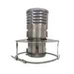 Gas Liner Pot Hanging Cowl - Stainless 150mm (6 inch)