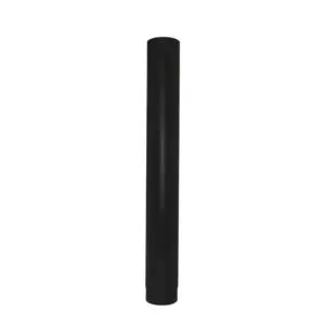 1000mm Length Pipe - Gloss Black 100mm (4 Inch)