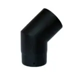 45° Elbow - Gloss Black 100mm (4 Inch)