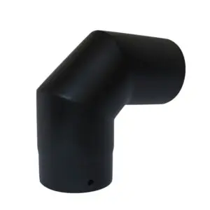 90° Elbow - Gloss Black 100mm (4 Inch)