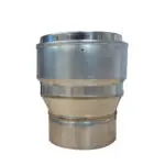 Single Wall To Flex Increasing Adapter - 80mm - 100mm