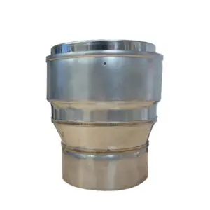 Single Wall To Flex Increasing Adapter - 80mm - 100mm