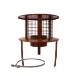 Pot Hanging Cowl - Terracotta - Screw-Fix 100mm (4 Inch)