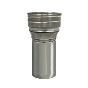 Single To Long Tail Flex Increasing Adapter - Screw-Fix 100mm - 125mm