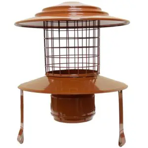 6" Pot Hanging Cowl - Terracotta - Screw-Fix