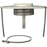 6" Pot Hanging - Stainless - Screw-Fix