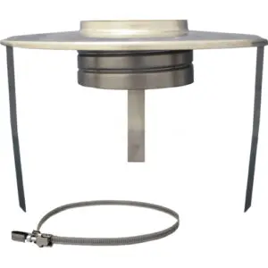 6" Pot Hanging - Stainless - Screw-Fix