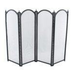 Fire Screen 4 Fold Height 32" (Black)