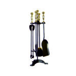 Fireside Ball Top Tool Set (Black/Antique)