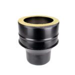 Single to Twin Adapter 125mm (Black)