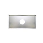 800mm x 400mm Chimney Closure Plate (150mm Precut Hole)