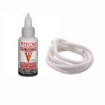 2 Meters Of 8mm Fire Rope & 30ml White Glue Kit