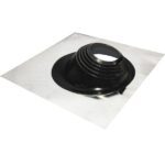 Low Temp 75-200mm Tiled Roof Flashing (Black)