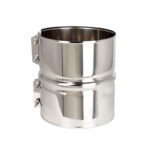 Structural Locking Band - Ø175mm for Twin Wall Pipe 125mm (Stainless)