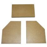 Woolly Mammoth 5 Wide Screen - Replacement Vermiculite Fire Brick Set