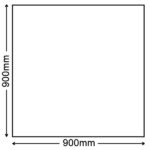 Sandstone Hearth (Square) - 900mm x 900mm (Various Colours)