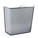 Classic Fire Screen Bent Height 30" (All Black)