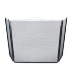 Classic Fire Screen Winged Height 23" (Aluminium Trim)