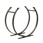 Fireside 'Forged' Log Rack (Black)
