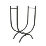 Fireside 'Lipley' Log Rack (Black)